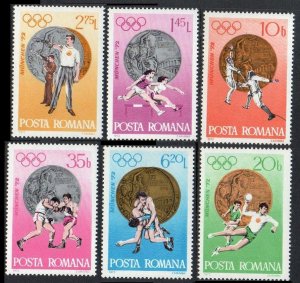 1972 Romania 3060-3065 1972 Olympic Games in Munich 7,50 €