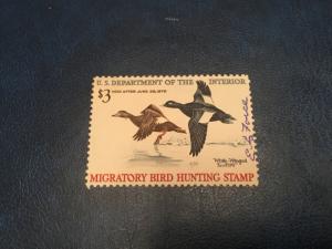 US RW36 Duck Stamp VF used