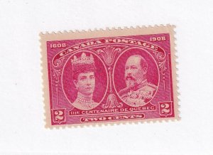 CANADA # 96 & 98 VF-MNH  QUEBEC 1/2cts & 2cts CAT VAL $255 AT ONLY 20%
