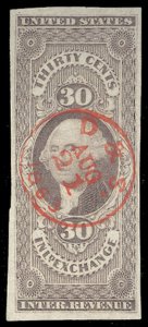 U.S. REV. FIRST ISSUE R52a  Used (ID # 98714)