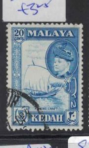 Malaya Kedah SG 98 VFU (8gzg) 