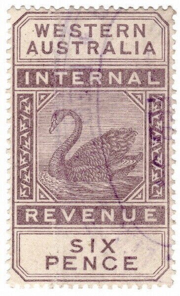 (I.B) Australia - Western Australia Revenue : Internal Revenue  6d (1899)