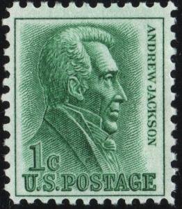 U.S.#1209 Andrew Jackson 1c Single, MNH.