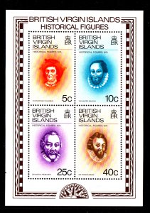 British Virgin Islands 273a Souvenir Sheet MNH VF