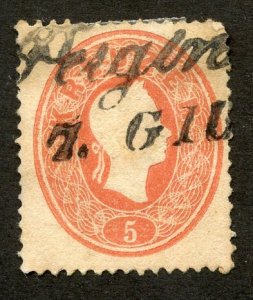 Austria, Scott #14, Used