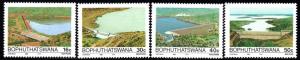 Bophuthatswana - 1988 Dams Set MNH** SG 211-214