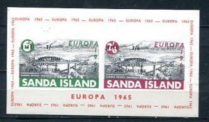 Great Britain Regional issue Sanda Island Europa Overprint Sir W Churchill 10652