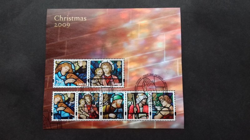 Great Britain 2009 Merry Christmas Used