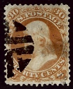 United States SC#71 Used F-VF sm tear SCV$200.00...Worth checking out!