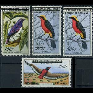 MALI 1960 - Scott# C5-8 Birds Set of 4 NH