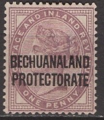 Bechuanaland Protectorate; 1897: Sc. # 70; */MH Single Stamp