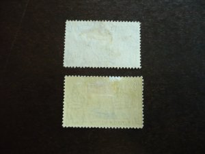 Stamps - Cayman Islands - Scott# 85-86 - Mint Hinged Part Set of 2 Stamps