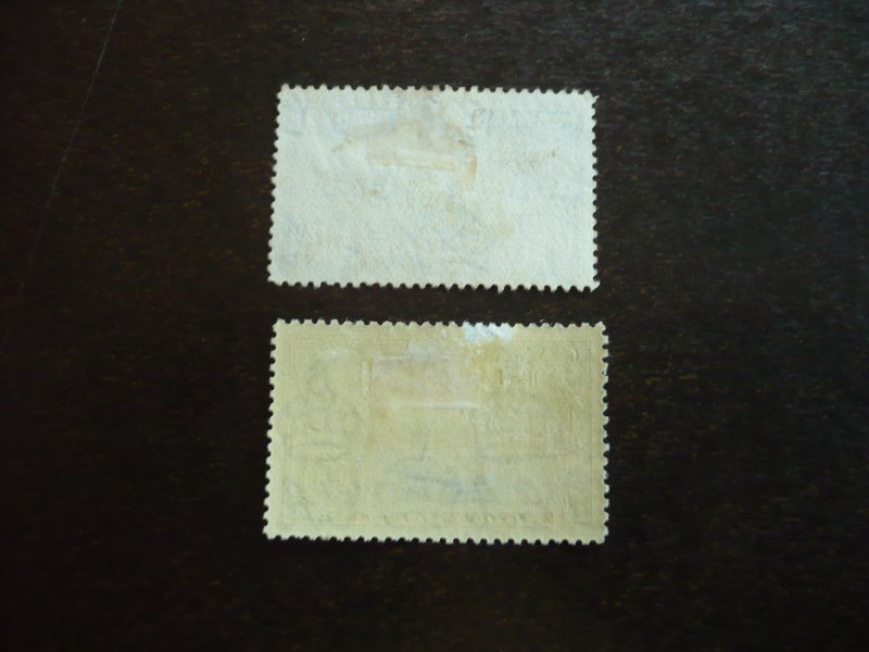 Stamps - Cayman Islands - Scott# 85-86 - Mint Hinged Part Set of 2 Stamps