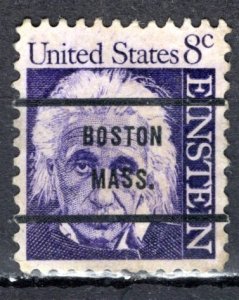 USA; 1966: Sc. # 1285: Used Pre-Cancelled Single Stamp