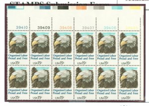 United States #1831 Mint (NH) Plate Block