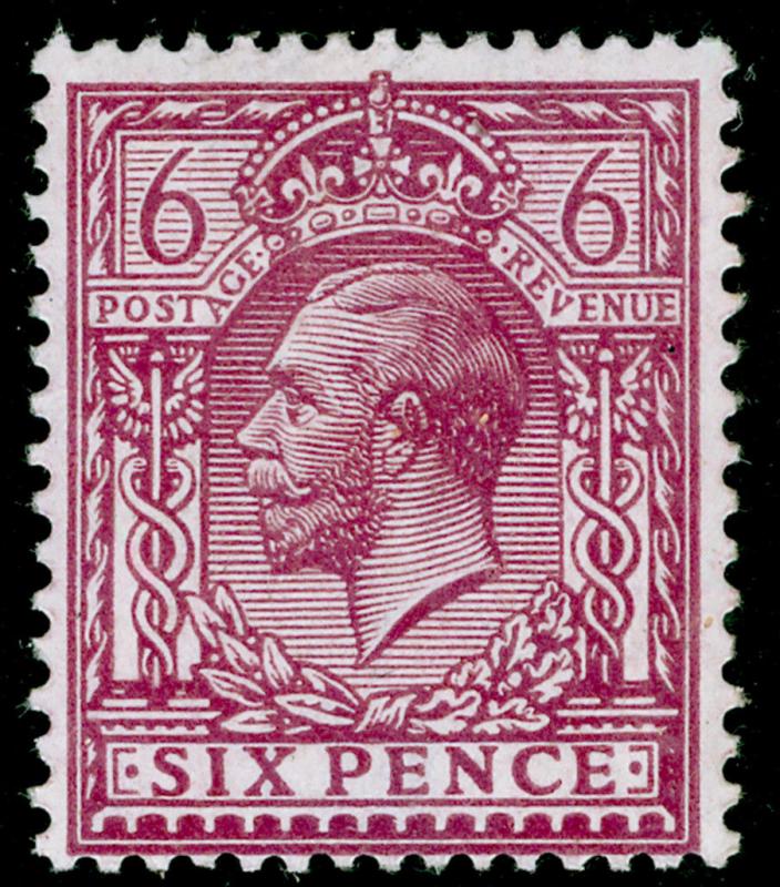 SG384 SPEC N26(-), 6d deep brt purple, LH MINT. UNLISTED.