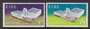 194-95 1964 Irish Pavilion MNH