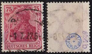 GERMANY REICH [1922] MiNr 0197 b ( O/used ) [01] geprüft