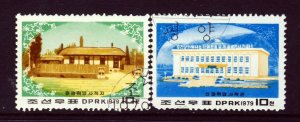 KOREA N. 1979 Complete Historic Revolutionary Sites Set SG N1931 & SG N1932 VFU