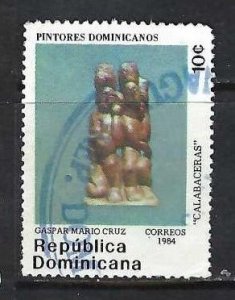 DOMINICAN REPUBLIC 926 VFU ART Q34-2