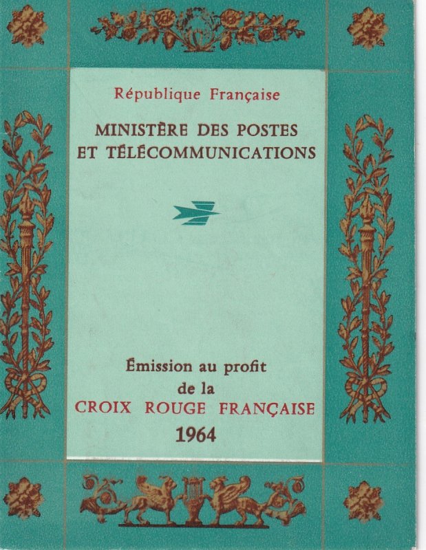 France #B385a Red Cross Booklet   CV $3.50 (Z4525)