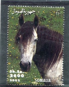 Somalia 2002 ARABIAN HORSE 1 value Perforated Mint (NH)