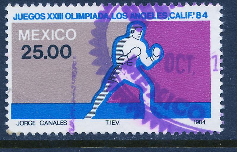 MEXICO 1355, Los Angeles Olympic Games. Used. (1022)