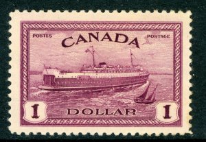 Canada 1946 Train Ferry to PEI $1.00  Scott #273 MNH G211