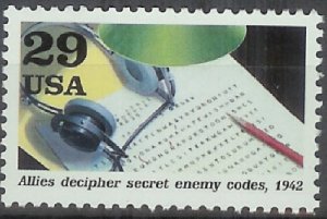 2697f WWII Enemy Codes MNH single