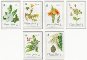 PITCAIRN ISL Sc 774-79 MNH issue of 2014 - FLOWERS