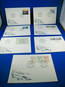 FAROE ISLANDS  -  SCOTT # 7-20  -   FDCs     (ss23)