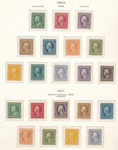 UNITED STATES – PREMIUM MINT COLLECTION 1847-2000 IN 4 KABE ALBUMS – 423217