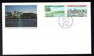 1405a Scott, FDC, Canada, Canada 1992, 42c, 1992, Mar 25