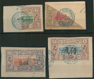 55000 - FRENCH COLONIES: COTES of SOMALIS - POSTAGE STAMPS: small...-