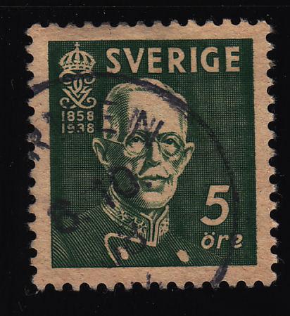 Sweden 278 King Gustaf V 1938