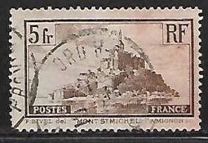 France - Mont-Saint-Michel (Die I) - Scott #249 - F-VF - USED