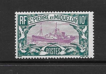 ST PIERRE & MIQUELON CLEARANCE #158  MLH