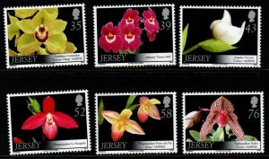 JERSEY SG1372/7 2007 FLOWERS MNH