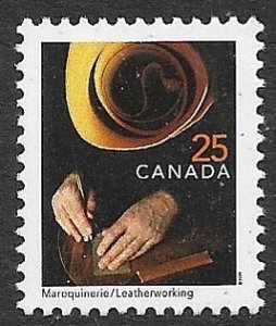 CANADA 1997-2005 25c Traditional Handiwork Issue Sc 1680 MNH