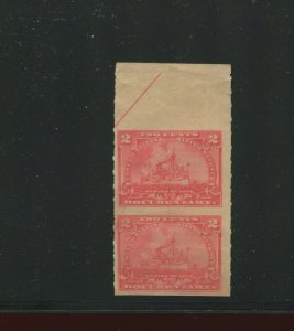 R164a Revenue Vertical Pair Imperf Between Unused Pair of 2 Stamps  (R164 Bx43)