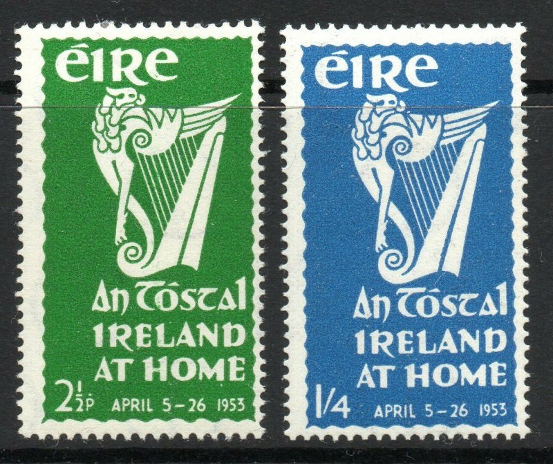 IRELAND SG154/5 1952 AN TOSTAL FESTIVAL MTD MINT