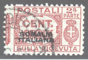 Somalia- Italian Somaliland, Scott #Q54b, Used