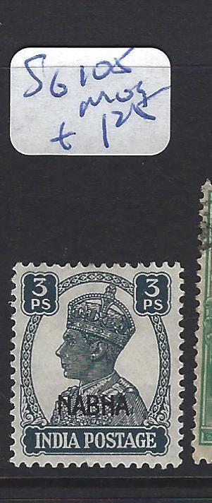 INDIA  NABHA    (P2807B)   KGVI 3P   SG 105    MOG