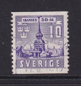 Sweden #320  used 1941 Skansen perf. 12 1/2  Vert.  10o