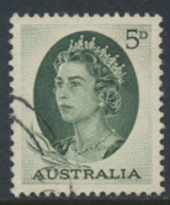 Australia SG 354 SC# 365 Elizabeth II  1963 centered Used see scan 