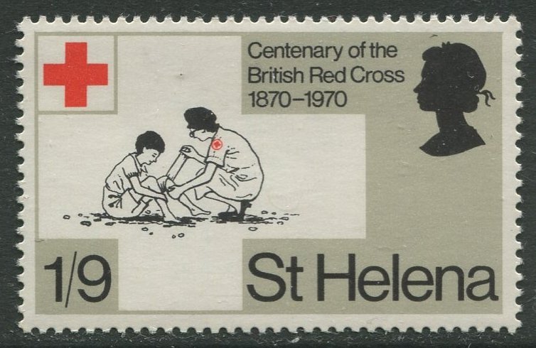 STAMP STATION PERTH St Helena #238 Cent, of British Red Cross 1970 MNH