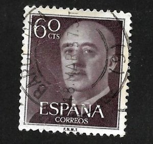 Spain 1954 - U - Scott #822