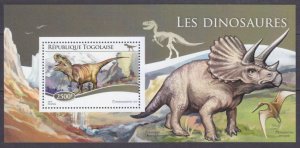 2015 Togo 6533/B1124 Dinosaurs 10,00 €