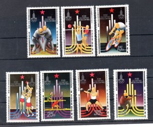 NORTH KOREA - 1979 - MOSCOW OLYMPICS - SPORTS -