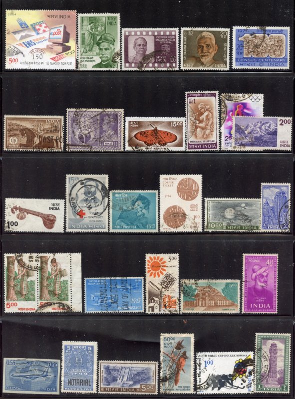 India lot, Used and Used.   (56)